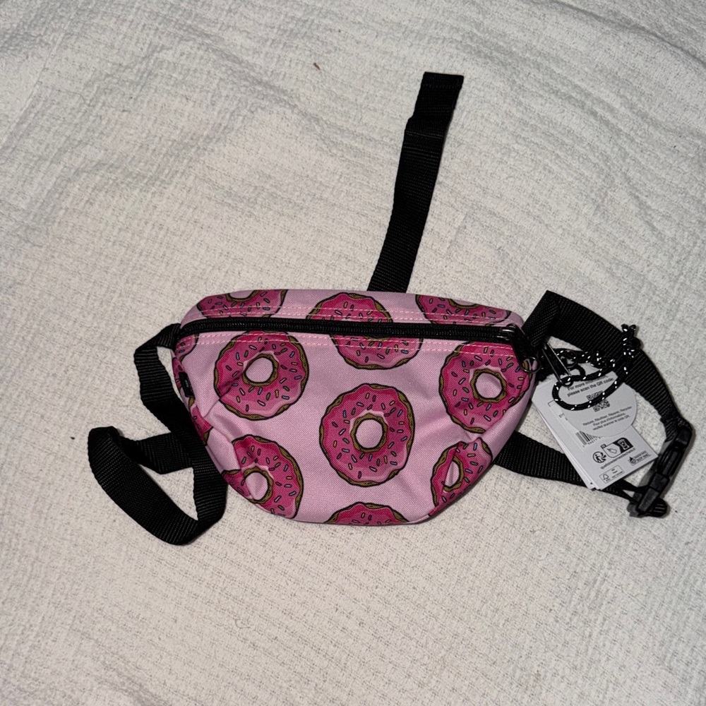 Eastpak xThe Simpsons Pink Donut Print Fanny Bag
